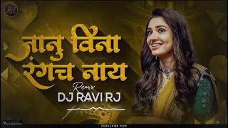 Janu Vina rangach nay  marathi dj song  dj Ravi Rj  high bass mix  DJ manoj [upl. by Ennagem]