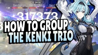 How to Group the Kenki Trio AND Keep Them Together  Genshin Impact [upl. by Gale]