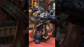 JOYTOY Warhammer 40K Ultramarines Chapter Master Marneus Calgar 40K warhammer joytoy [upl. by Ludvig]