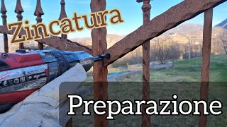 Preparazione prima della zincatura [upl. by Annai809]