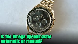 Is the Omega Speedmaster automatic or manual [upl. by Asserak]