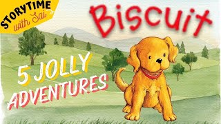 📚5 Biscuit Books  Kids Books Read Aloud  Bedtime Stories for Kids readaloud kidsbooks kidsread [upl. by Leatri]