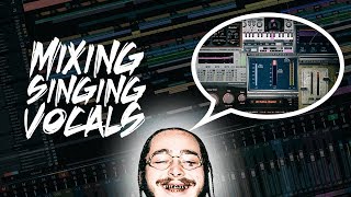 Mixing Post Malone Type Vocals  Mixing Singing Rap Vocals Tutorial [upl. by Yreved]