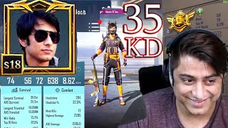 How To Conqueror Rank Push in 3 Days with 35 KD PUBG Mobile  Rush Conqueror [upl. by Vastah]