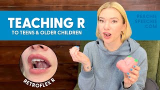 Teaching Retroflex R to Teens and Older Kids by Peachie Speechie [upl. by Fenella]