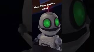 How clank got his name ratchetandclank gaming nostalgia retrogaming clank geekhistorylesson [upl. by Nref]