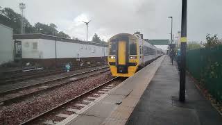 Trains at Machynlleth FT vf4hq [upl. by Etra899]