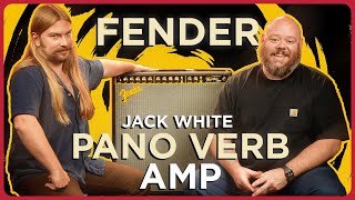 Jack White Creates The Coolest Fender Amp In Years Jack White PanoVerb Amp Review [upl. by Acinet670]