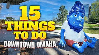 DOWNTOWN OMAHA 15 MustSee Spots and Hidden Gems [upl. by Nawor]