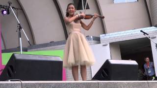 Vie Trio  Sabai Sabai at Thai Festival 2014 Tokyo [upl. by Nagyam523]