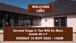 SUNDAYS ONLINE  LEBC Livestream  10rd Nov 2024 [upl. by Alba478]