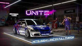 NFS HEAT UNITΞ  FULL CUSTOMIZING amp TUNING THE 🔥 MITSUBISHI LANCER EVOLUTION 2005 🔥 [upl. by Anisamot]