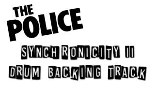 The Police  Synchronicity II Drum Backing Track No Drum [upl. by Aicilef]