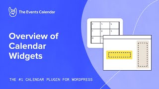 Overview of Calendar Widgets [upl. by Alilad]