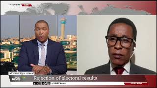 Zimbabwe President undressed over election fraud in Mozambique be Prof Talent Rusere on SABC News [upl. by Sparkie]