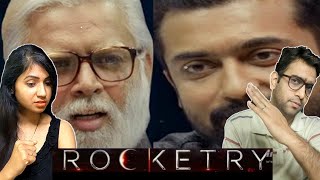 Rocketry TAMIL Trailer Reaction  R Madhavan Simran Bagga  Cine Entertainment [upl. by Atnomed]