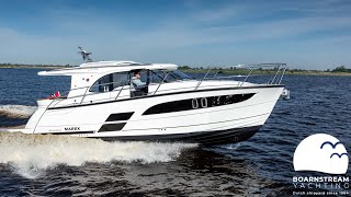 Marex 330 Scandinavia by Boarnstream Yachting [upl. by Einnaf131]