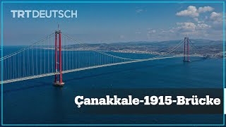 Çanakkale1915Brücke eingeweiht [upl. by Aicsile]