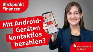 Mobiles Bezahlen mit AndroidGeräten  Das Smartphone als Geldbörse [upl. by Docilu]