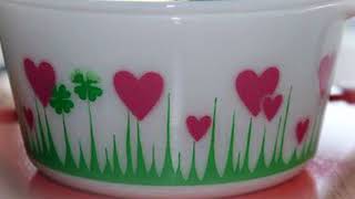 Rare Vintage Pyrex Patterns pyrex vintage collections [upl. by Eibbil]