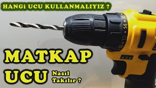 matkap ucu nasıl takılır  Şarjlı Matkap Ucu Değiştirme Hangi Uç Nerede Kullanılır [upl. by Yenttihw]