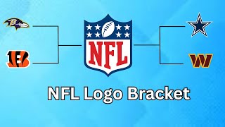 NFL Logo Bracket  Which Team Has The Best Logo [upl. by Ecirad28]