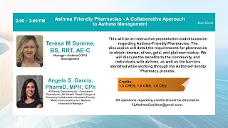 2024 Summit Asthma Friendly Pharmacies A Collaborative Approach to Asthma Management [upl. by Ailyn]