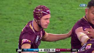 2018 State of Origin Kalyn Ponga amp Billy Slater  Game II [upl. by Jobe]