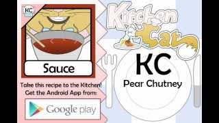 Pear Chutney  Kitchen Cat [upl. by Corrina775]