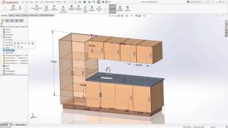 Cabinetry in SOLIDWORKS  Part 1 [upl. by Thom]