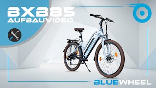 Bluewheel BXB85 EBike Aufbauaneitung [upl. by Auqenes]