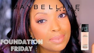 Maybelline Fit Me Matte Poreless Foundation Review [upl. by Bigelow]