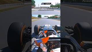 Checo drives with a Mirror in his hand f1 f12024 [upl. by Obe]