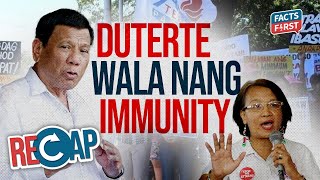 Duterte threatens Rep France Castro [upl. by Odragde649]