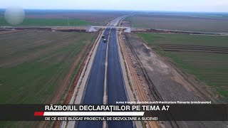 Războiul declarațiilor pe tema A7 De ce este blocat proiectul de dezvoltare a Sucevei [upl. by Kcirdor]