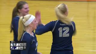 Champlin Park vs STMA Section Girls High School Volleyball [upl. by Janean]