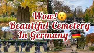 BEAUTIFUL CEMETERY IN GERMANY travelgermany traveleurope cemetery rhodasalvacion [upl. by Derzon421]