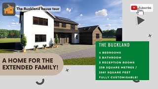 The Buckland  MultiGenerational house plans [upl. by Richel]