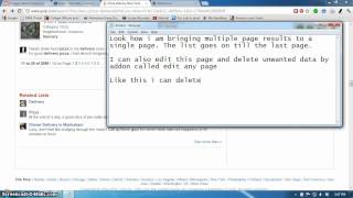 data extraction  Multiple page result to single page [upl. by Nodanrb]