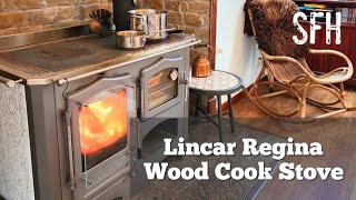 Regina Wood Cook Stove by Lincar [upl. by Ainimre]