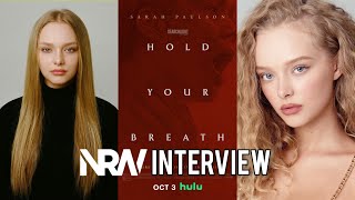 Actor Amiah Miller talks HOLD YOUR BREATH with Kuya P for NRW A NRW Interview Hulu [upl. by Sileas]