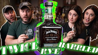 Jack Daniels Heritage Barrel Rye 100 proof DoubleBarrel Goodness  Short amp Sweet Review [upl. by Aniahs42]