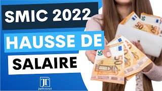 Calcul SMIC 2022 salaire brut en net revalorisation montant mensuel et horaire [upl. by Kcinimod854]