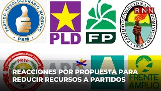 Reacciones por propuesta para reducir recursos a partidos [upl. by Yared]