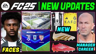 EA FC 25 NEWS  NEW Updates Real Faces Additions amp Career Mode Fixes ✅ [upl. by Onavlis]