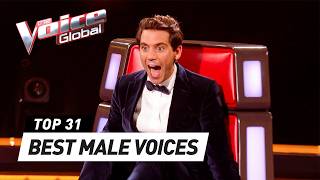 One Hour of the GREATEST Blind Auditions by MEN on The Voice [upl. by Hazlett]