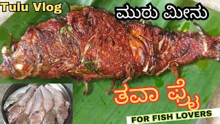 ಮುರು ಮೀನ್ ತವಾ ಫ್ರೈ 👌 ಹೊಸ ವಿಧಾನದಲ್ಲಿ Fish fry new taste fishrecipe manglore [upl. by Atiek]