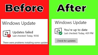 Fix Any Windows Update Error on Windows 1110 Latest [upl. by Darleen]