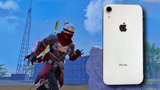 iPhone XR Free Fire 📲 Headshot gameplay ⚡️ [upl. by Lewej233]