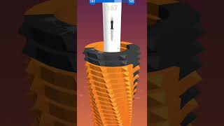 Stack ball 3d play amp level 101gaming gameplay [upl. by Rebmetpes]